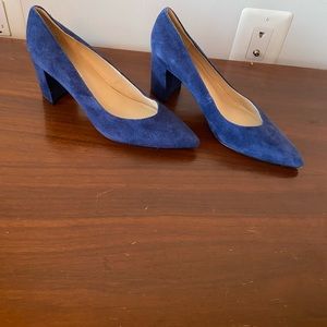 Blue Marc Fisher Heels